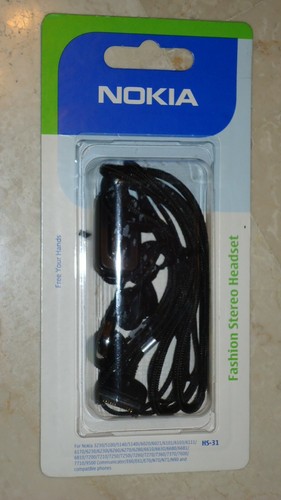 Nokia stereo headset 31 - headset, hs-31