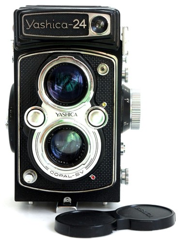 Yashica tlr fotocamera - 24,