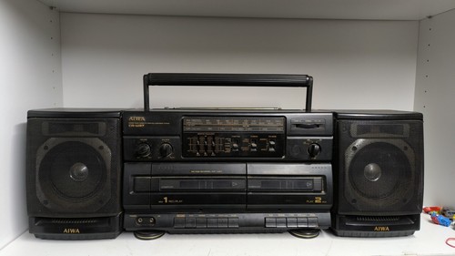 Vintage aiwa w37 radio - ca-w37,