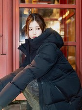 Piumino donna termico alto piumino d'oca bianco Mackage