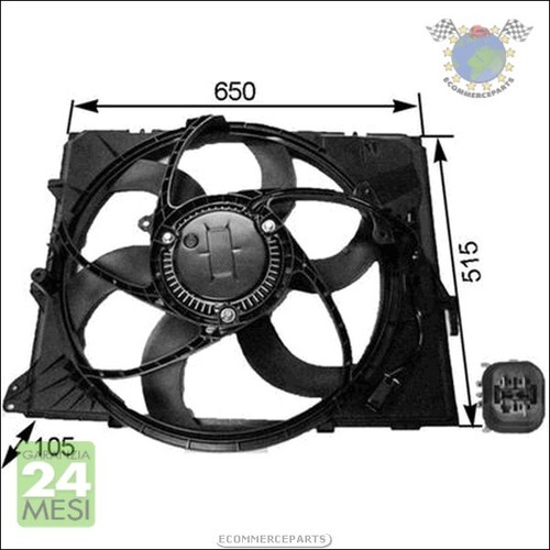 Ventola radiatore mahle per - radiatore,