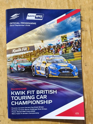 Programma 2026 silverstone - programma,