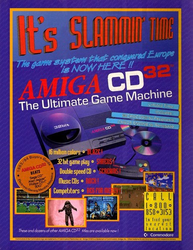 Commodore amiga system - commodore,