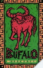 G 1271 C&C 3436 SCHEDA TELEFONICA USATA OROSCOPO CINESE BUFALO