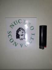 Adesivo ultras Avellino Nucleo Sconvolti anni 90 vintage originale