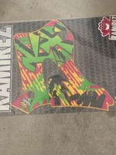 RAMIREZ Set Decalco Adesivi Convogliatori KAWASAKI KX 125 250 DAL 1994 AL 1995 