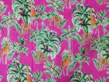 Tessuto 25 iarde rosa indiano