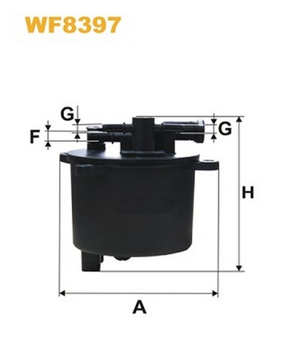 Wf8397 filtro carburante per - filtro,