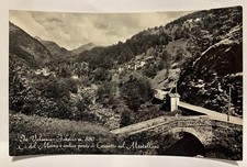 Cartolina Fobello Valsesia Val Sesia Cà del Meina ponte Cervatto sul Mastellone