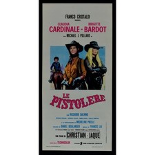 locandina LE PISTOLERE Brigitte bardot Claudia Cardinale jaque pollard pres B114