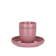 Tazzina caffè con piattino