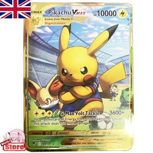 Pokemon card pikachu - pikachu, max