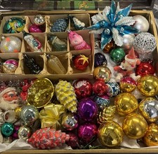 Lotto Palline Vetro Plastica