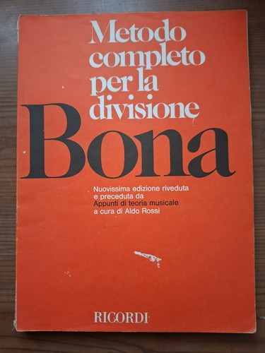 Bona metodo completo - bona,