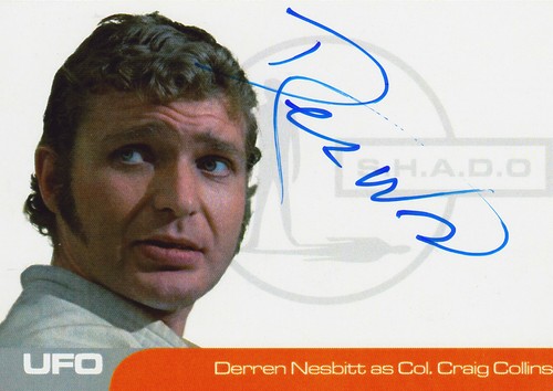 Ufo autograph trading card - ufo,