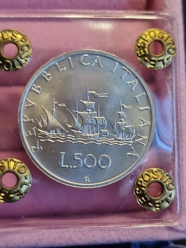 500 lire 1988 - lire, caravelle