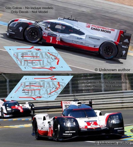 Decals porsche 919 - 919, hybrid