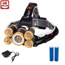 80000LM 5-LED Zoom LED
