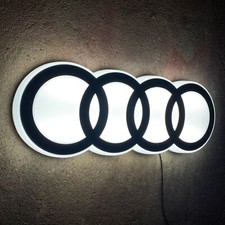 Audi Illuminated Sign Extra