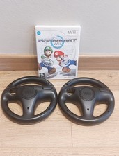 Mario Kart Wii (Nintendo Wii, 2008) + 2 Volanti Originali Multilingua Italiano