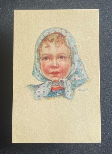 Cartolina mariapia volto di - cartolina,