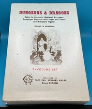 TSR DUNGEONS & DRAGONS OCE