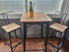 tavolo e sedie da giardino