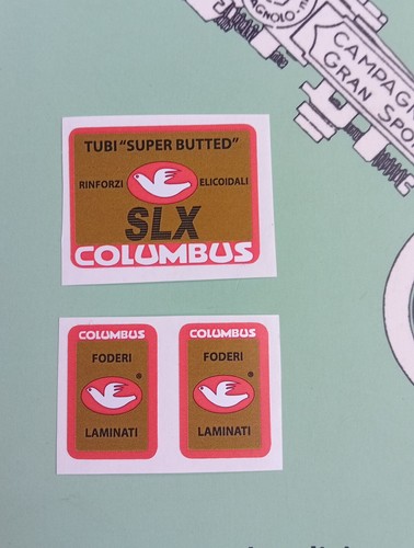 Columbus slx decal sticker - columbus,