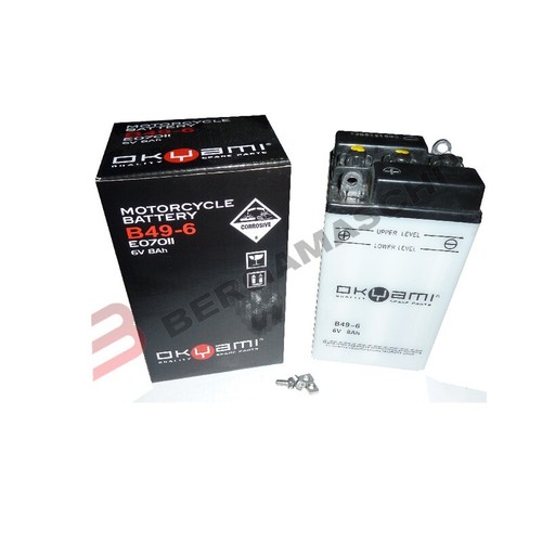 Batteria per moto okyami - per, 6v