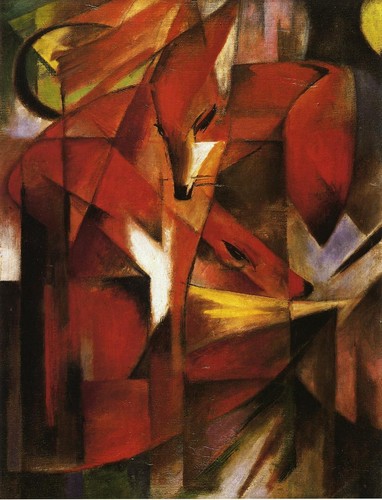 Franz marc volpe 1913 - volpe,