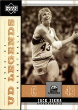 2003-04 Upper Deck Legends #84 Jack Sikma Throwback