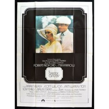 MANIFESTO 4F IL GRANDE GATSBY ROBERT REDFORD MIA FARROW A195