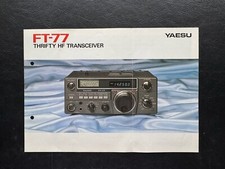 YAESU FT-77 BROCHURE