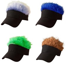 Visiera con punte per capelli
