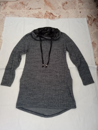 Vestito invernale blu bianco - vestito, e