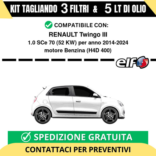 Tagliando per renault twingo - per,