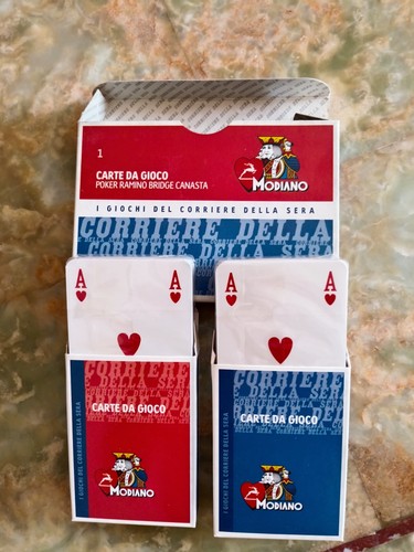 Carte gioco modiano poker - modiano,