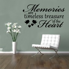  Adesivi Murali Ricordi Cuore