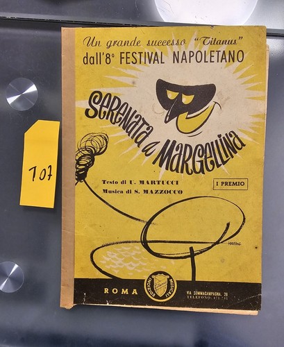 Spartito musica anni 60titanus - spartito,