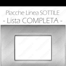Placche compatibili bticino - placche,