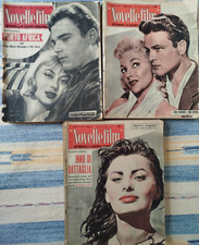 NOVELLE FILM ANNATA 1957 COMPLETA MARILYN MONROE SOFIA LOREN 52 RIVISTE