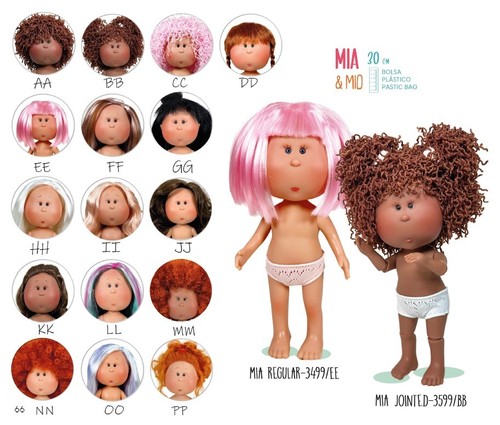 Bambola mia di - di, nines