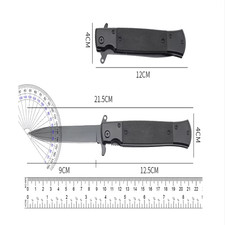 Coltello Pieghevole Tattico in Acciaio Inossidabile - Coltello Tascabile EDC Da 