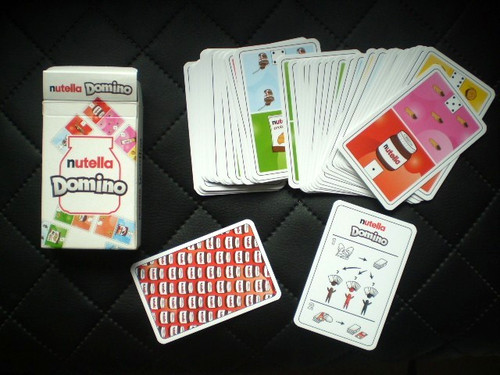 Nutella domino gioco carte - nutella,