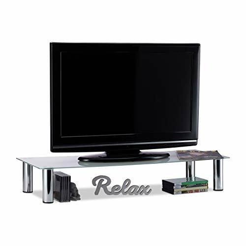 Relaxdays tavolino vetro - relaxdays, tv
