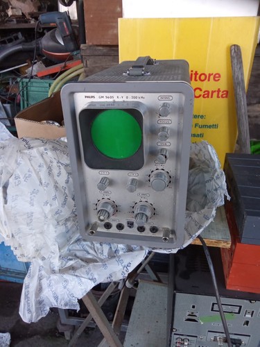 Oscilloscopio philips gm5605 - oscilloscopio,