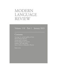 Modern Language Review [118