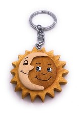 Sole Con Luna Legno Prezioso