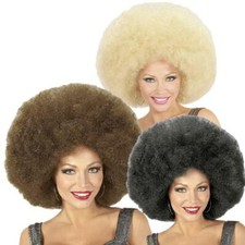 Maxi Parrucca Afro Accessori Costume Carnevale PS 35540