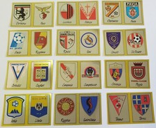 Calciatori 1987-88 Panini Lotto 12 Figurine Diverse Scudetti Serie C con Velina